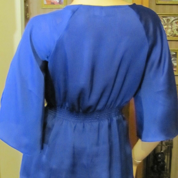 Willi Smith Royal Blue Top size M - Picture 7 of 8